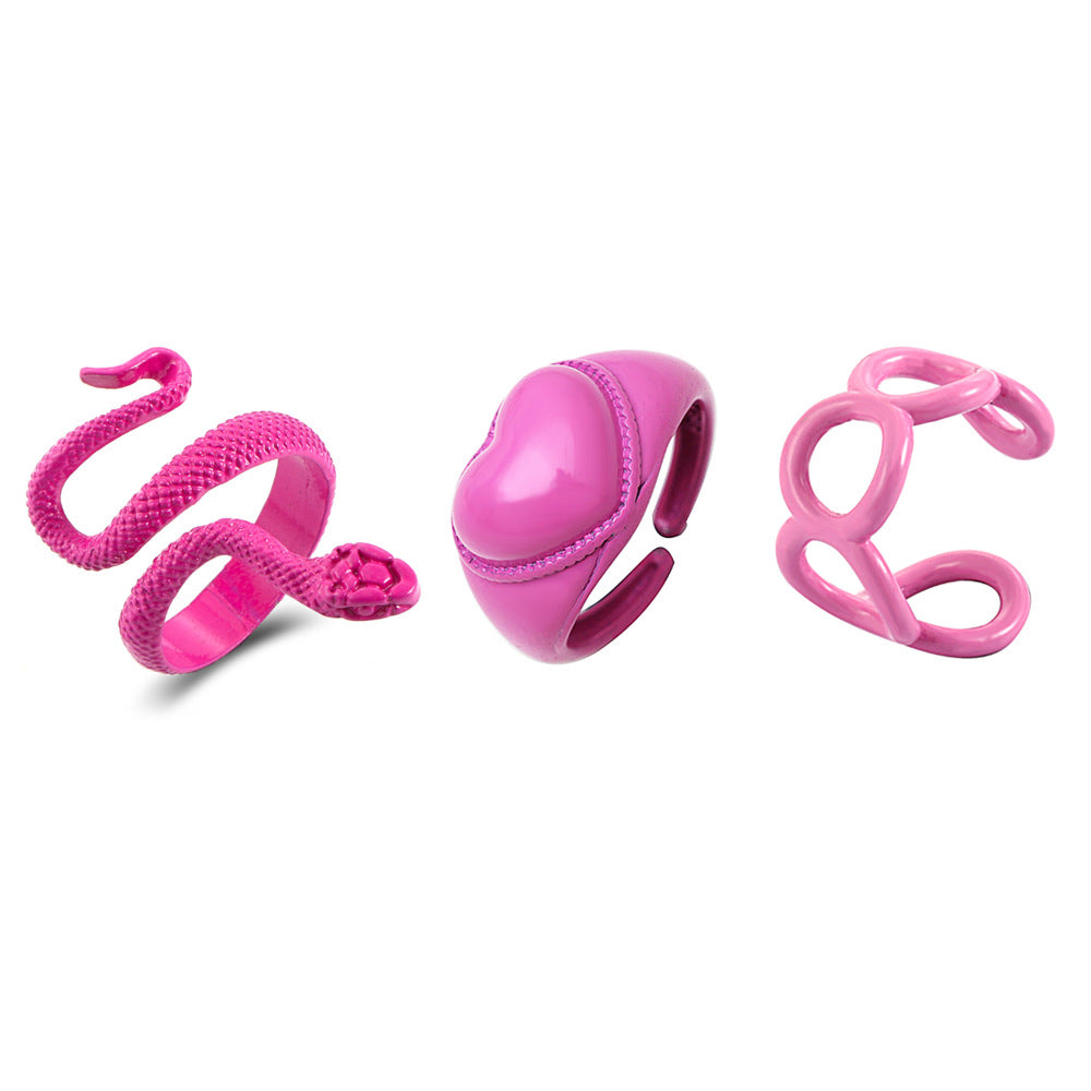 Juego De Anillos De Aleación De Serpiente al por mayor
